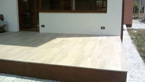 Terasa exterioara neacoperita placata cu ceramica proiect casa 191 mp thumbnail