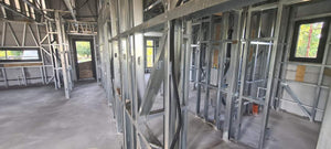 Termoizolatie exterioara vata bazaltica si masa de spaclu constructie casa de 130 mp thumbnail