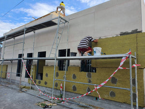 Termoizolatie fatade in derulare proiect de casa 191 mp Sibiu thumbnail