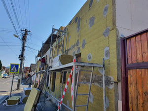 Termoizolatie fatade in derulare proiect de casa 191 mp Sibiu thumbnail
