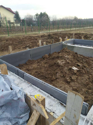 Termoizolatie fundatie casa de 162 mp realizata in Snagov thumbnail