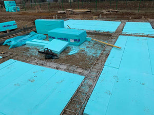 Termoizolatie fundatie casa de 162 mp realizata in Snagov thumbnail