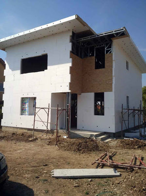 Termosistem proiect casa pe structura metalica 191 mp thumbnail