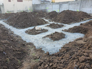 Trasare axe constructie sapatura si turnare talpa fundatie casa 198 mp thumbnail