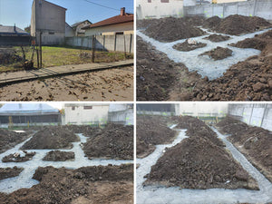 Trasare axe constructie sapatura si turnare talpa fundatie casa 198 mp thumbnail