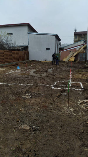 Trasare sapatura si plantare armatura fundatie proiect casa 157 mp thumbnail