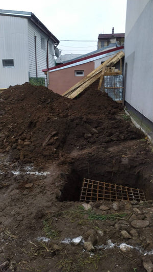 Trasare sapatura si plantare armatura fundatie proiect casa 157 mp thumbnail