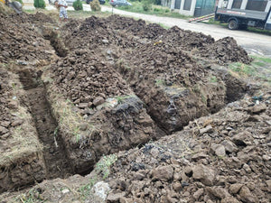 Trasare si sapatura fundatie casa parter etaj Bucuresti thumbnail