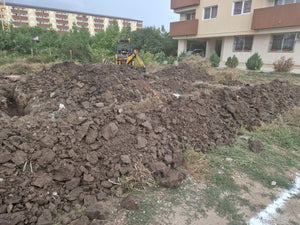 Trasare si sapatura fundatie casa parter etaj Bucuresti thumbnail