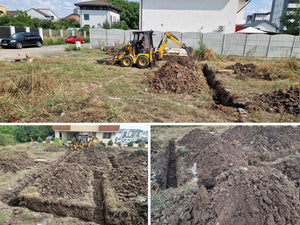 Trasare si sapatura fundatie casa parter etaj Bucuresti thumbnail