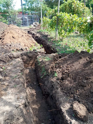 Trasare si sapatura fundatie constructie casa parter 84 mp in Ialomita thumbnail
