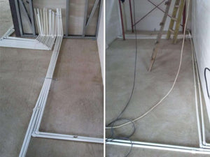 Trasee termice si sanitare pentru proiect de casa antifoc in Saftica thumbnail
