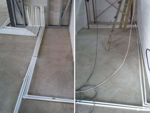 Trasee termice si sanitare pentru proiect de casa antifoc in Saftica thumbnail