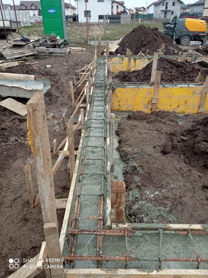 Turnare beton grinzi fundatie proiect casa parter etaj in Berceni thumbnail