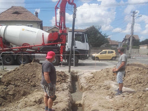 Proiect de casa gold 191 mp Sibiu etapa de turnare a betonului mort thumbnail