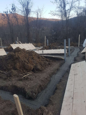 Turnarea betonului mort in talpa fundatiei proiect pensiune agroturistica thumbnail