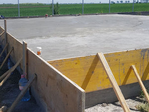 Turnare elevatie fundatie proiect de casa la cheie in Domnesti thumbnail