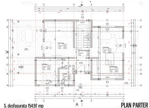 Turnare grinzi fundatie model de casa pe structura metalica de 155 mp thumbnail