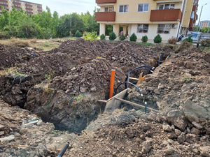 Turnare mecanizata talpa fundatie pentru casa metalica 194 mp thumbnail