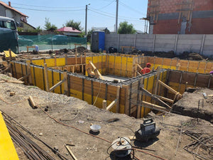 Cofrare si turnare pereti demisol pentru constructie casa Ds+P+2E thumbnail