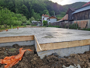 Turnare placa fundatie casa cu etaj in Arges thumbnail