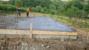 Turnare placa fundatie casa cu etaj in Arges thumbnail