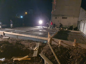Turnare placa fundatie casa pe structura metalica Bucuresti thumbnail
