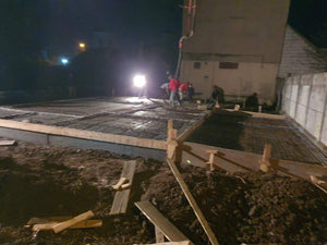 Turnare placa fundatie casa pe structura metalica Bucuresti thumbnail