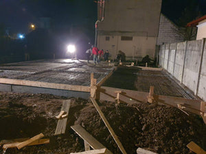 Turnare placa fundatie casa pe structura metalica Bucuresti thumbnail