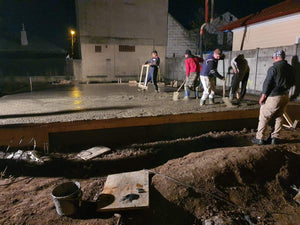 Turnare placa fundatie casa pe structura metalica Bucuresti thumbnail