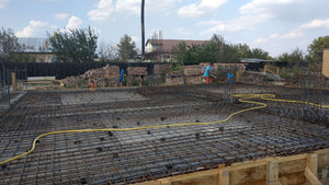 Turnarea placii peste sol pentru casa pe zidarie 386mp in Bucuresti thumbnail