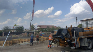 Turnarea placii peste sol pentru casa pe zidarie 386mp in Bucuresti thumbnail