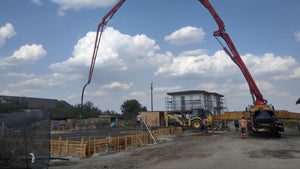 Turnarea placii peste sol pentru casa pe zidarie 386mp in Bucuresti thumbnail
