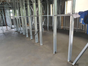 Turnare sapa mecanizata casa parter pe structura metalica thumbnail