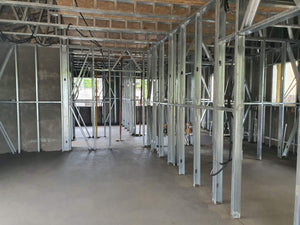 Turnare sapa mecanizata casa parter pe structura metalica thumbnail