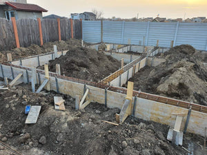Turnare talpa armare cofrare grinzi fundatie casa metalica thumbnail