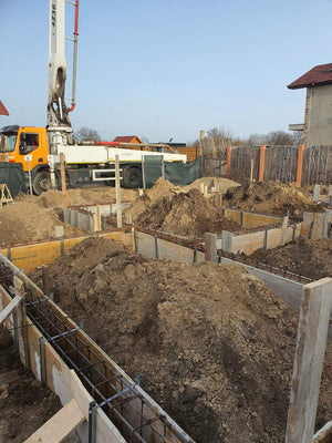 Turnare talpa armare cofrare grinzi fundatie casa metalica thumbnail