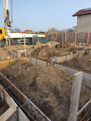 Turnare talpa armare cofrare grinzi fundatie casa metalica thumbnail