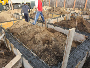 Turnare talpa armare cofrare grinzi fundatie casa metalica thumbnail