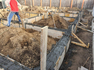 Turnare talpa armare cofrare grinzi fundatie casa metalica thumbnail