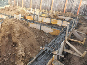 Turnare talpa armare cofrare grinzi fundatie casa metalica thumbnail