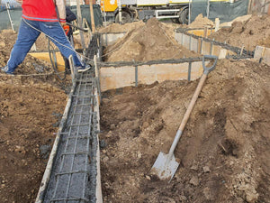 Turnare talpa armare cofrare grinzi fundatie casa metalica thumbnail