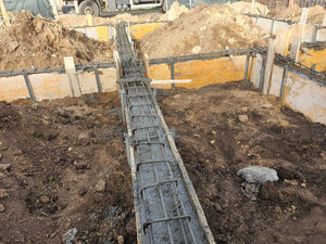 Turnare talpa armare cofrare grinzi fundatie casa metalica thumbnail