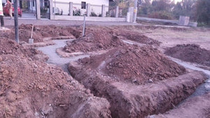 Turnare talpa fundatie proiect de casa metalica 155 mp thumbnail