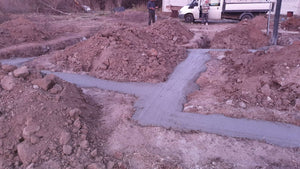 Turnare talpa fundatie proiect de casa metalica 155 mp thumbnail