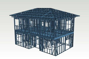 Turnare talpa fundatie proiect de casa metalica 155 mp thumbnail