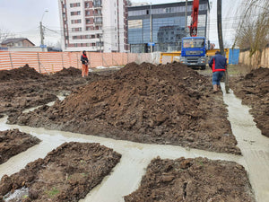 Turnare talpa fundatie pentru proiect de hala metalica 480 mp thumbnail
