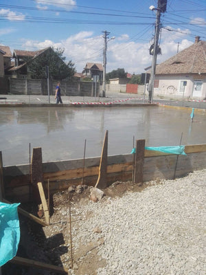 Umplutura compactare si turnare placa fundatie proiect casa 191 mp thumbnail