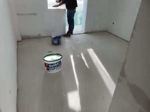 Zugraveala pereti tavane si turnare sapa autonivelanta apartament Baneasa 120 mp thumbnail