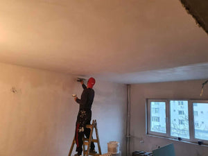 Zugraveala pereti tavane si turnare sapa autonivelanta apartament Baneasa 120 mp thumbnail